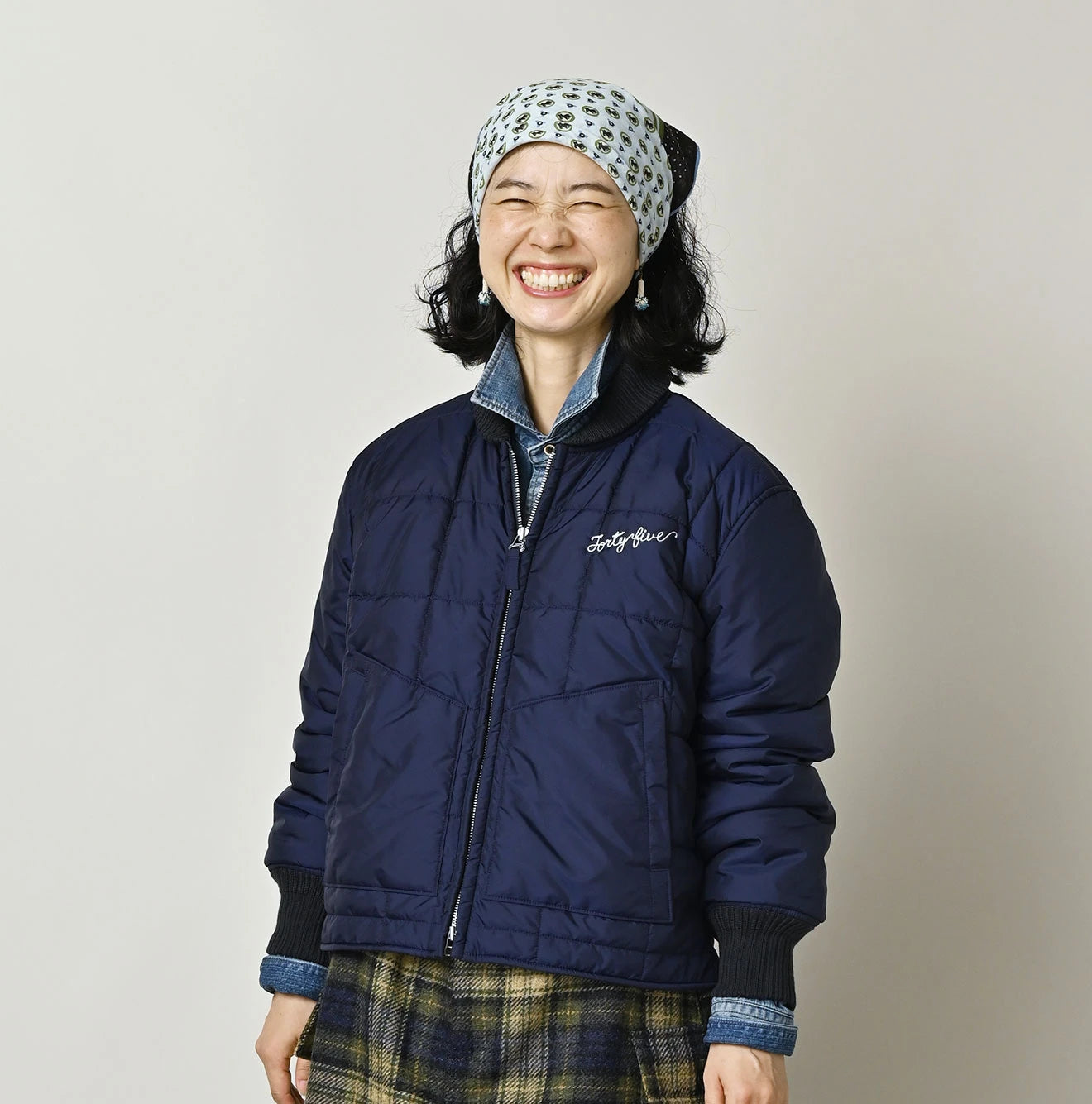 45R Nylon Quilted 908 Blouson - Image 12