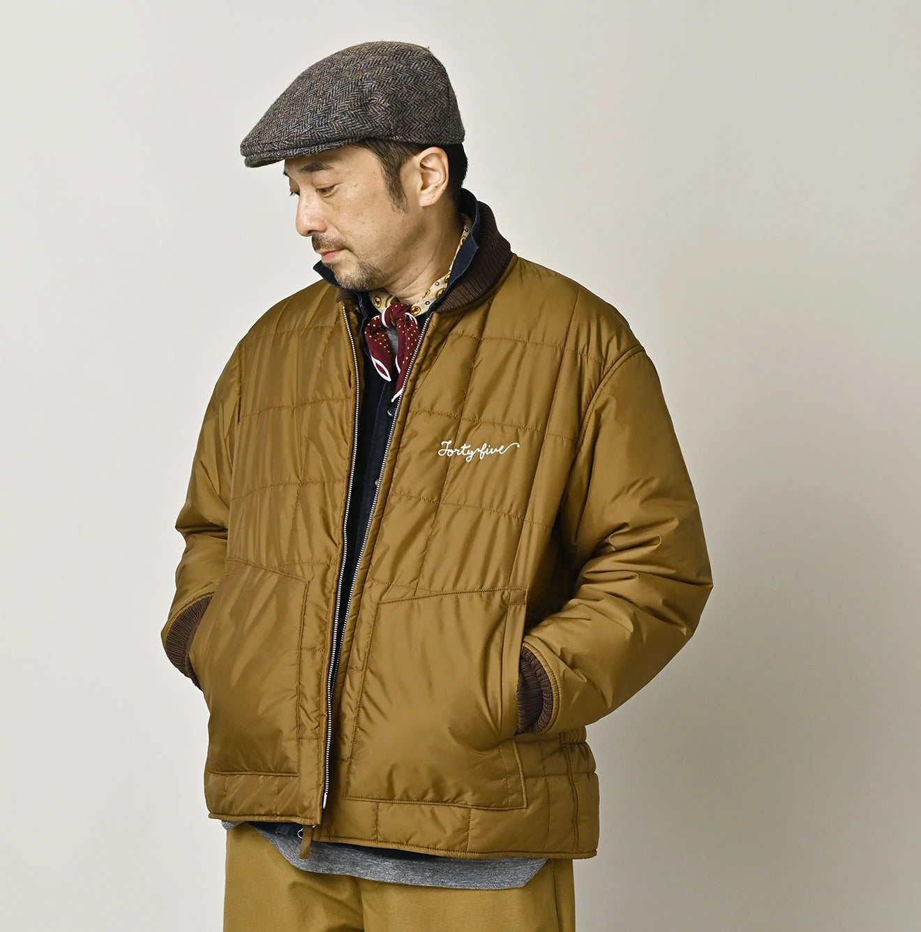 45R Nylon Quilted 908 Blouson - Image 9