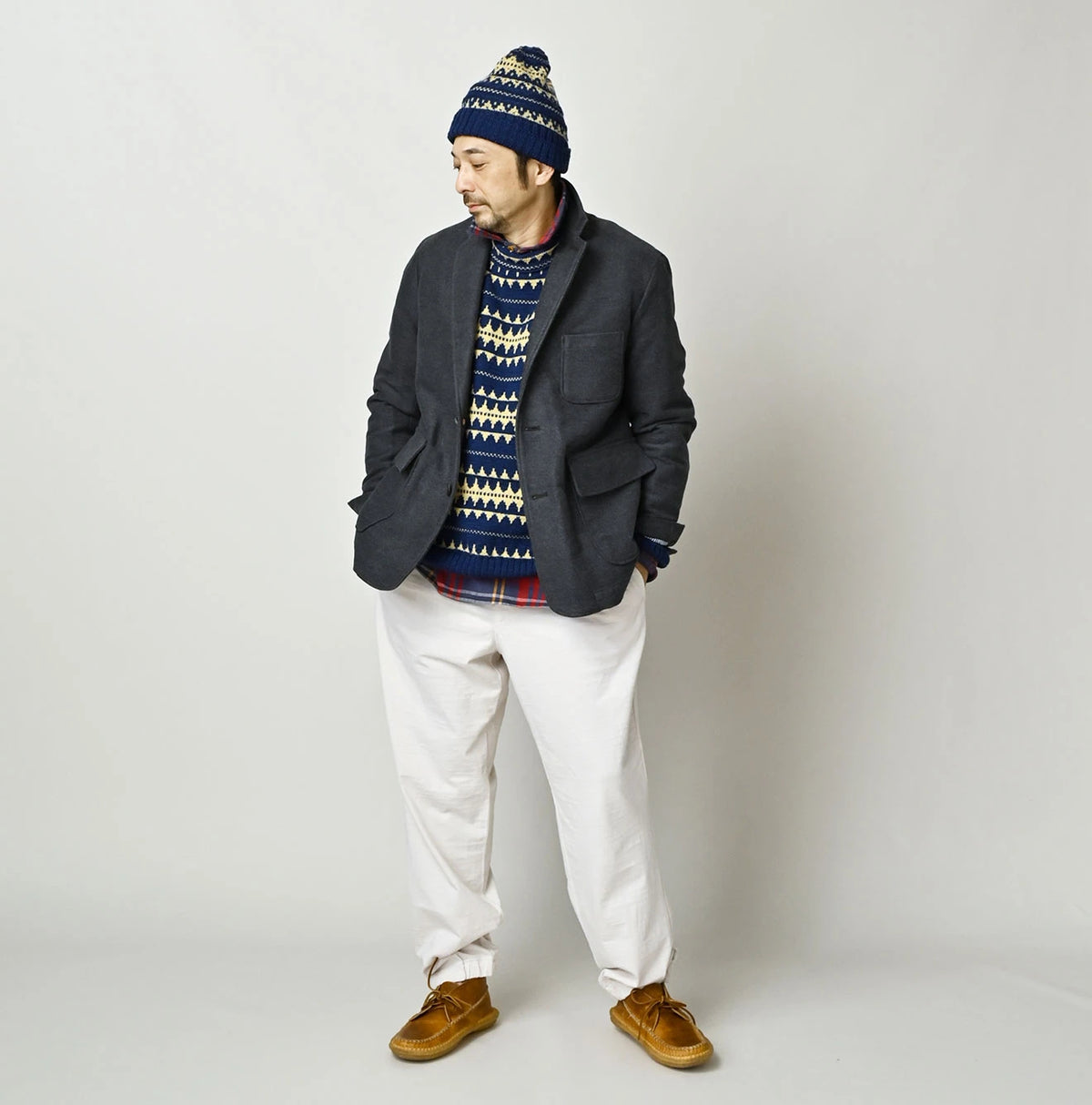 45R Cotton Flannel 908 Miyuki Jacket - Image 3