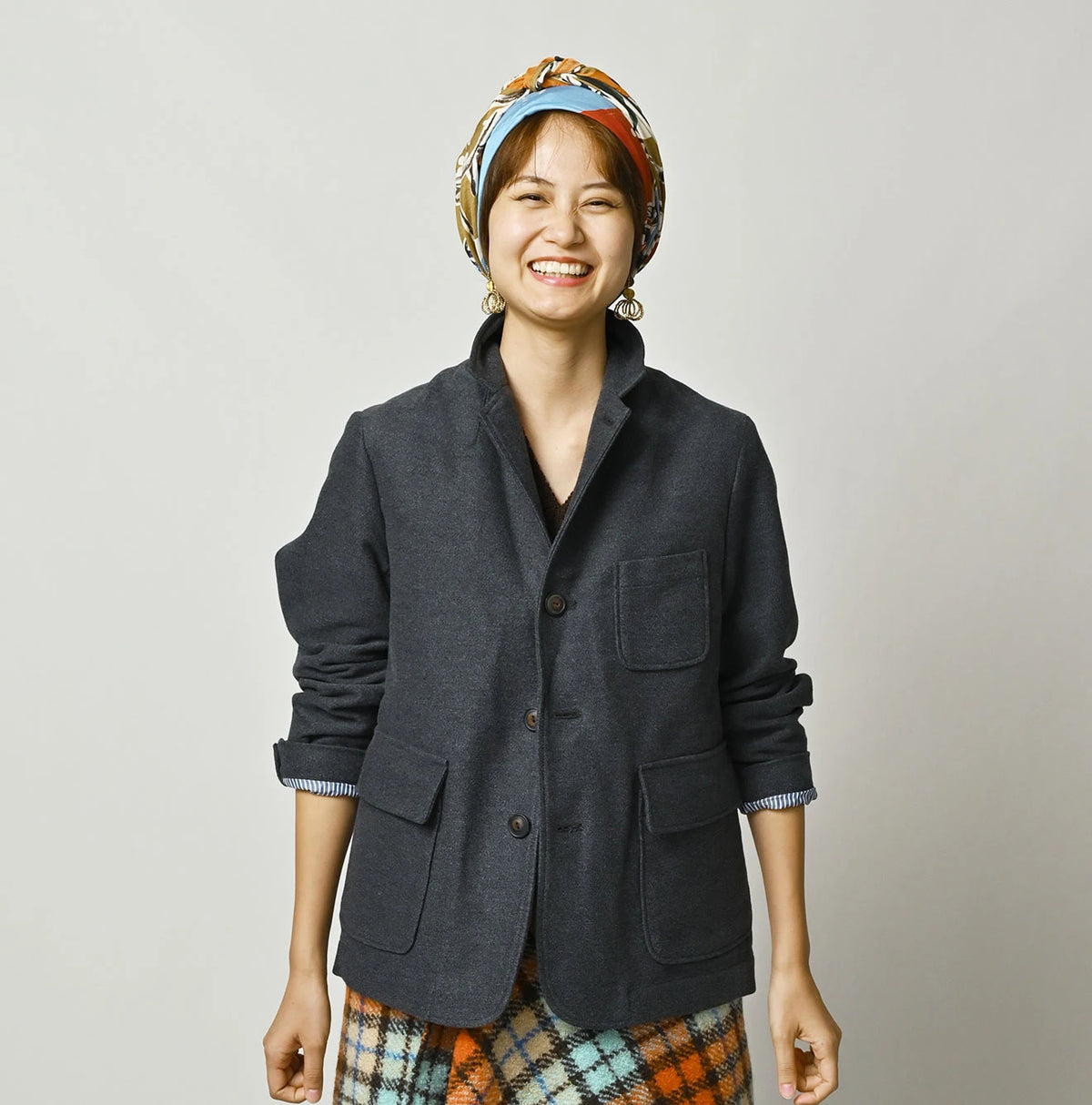 45R Cotton Flannel 908 Miyuki Jacket - Image 8