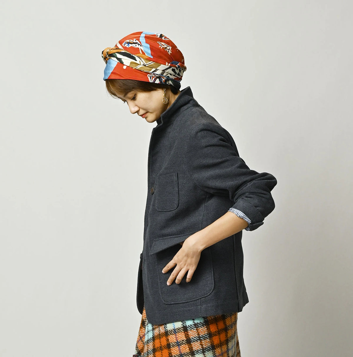 45R Cotton Flannel 908 Miyuki Jacket - Image 9