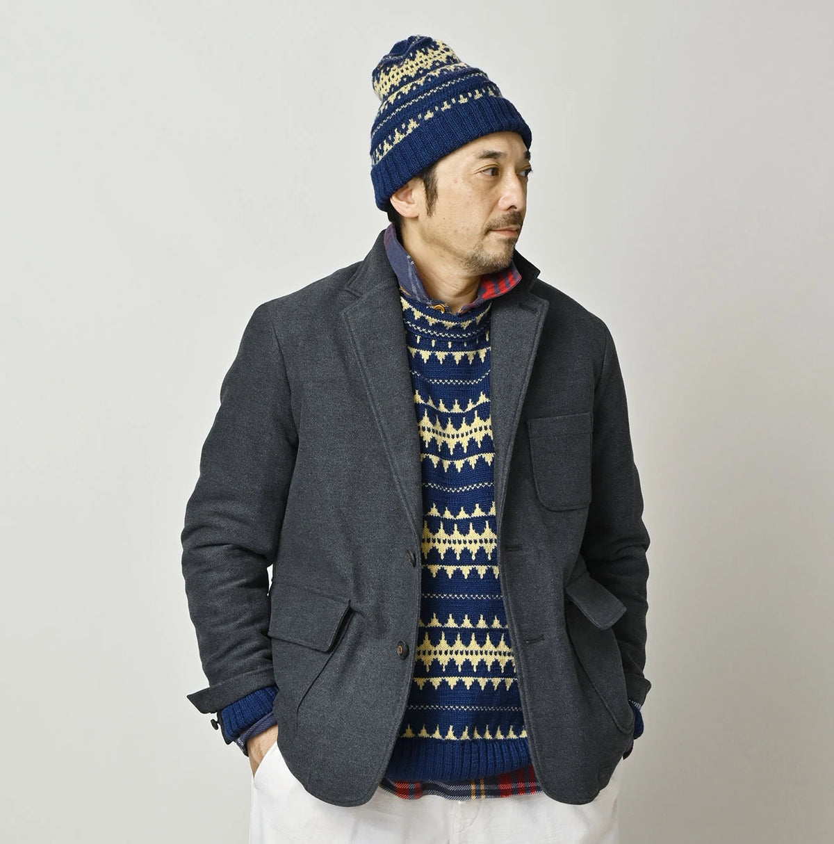 45R Cotton Flannel 908 Miyuki Jacket - Image 5