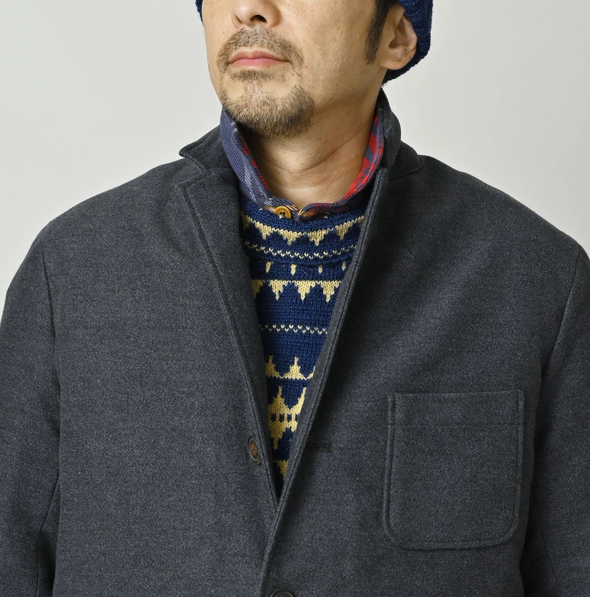 45R Cotton Flannel 908 Miyuki Jacket - Image 12