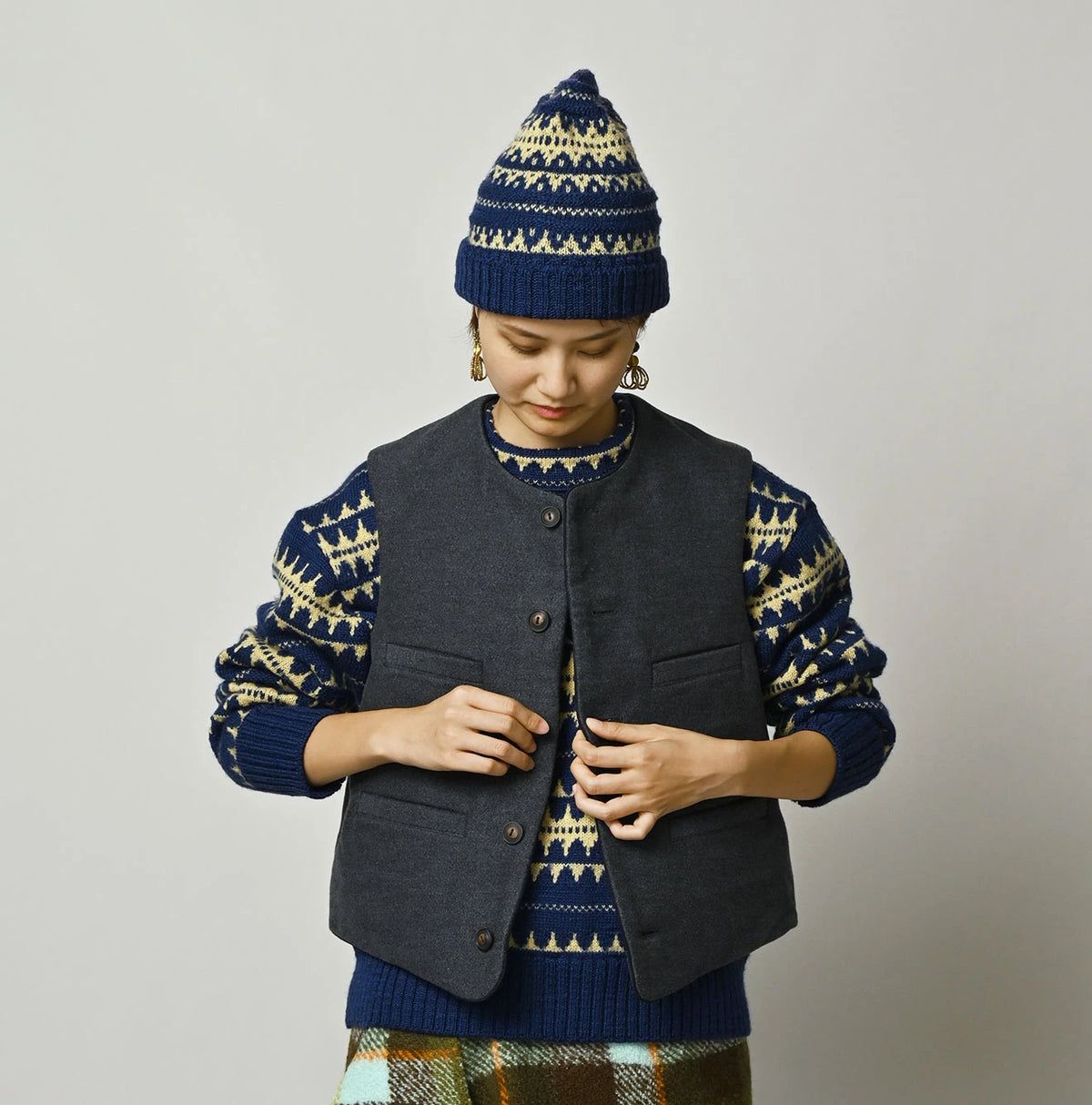 45R Cotton Flannel 908 Cruise Vest - Image 7