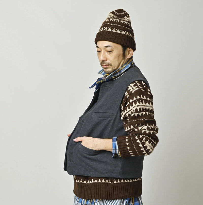 45R Cotton Flannel 908 Cruise Vest - Image 5