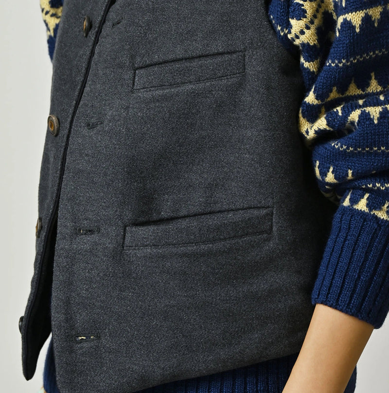 45R Cotton Flannel 908 Cruise Vest - Image 12
