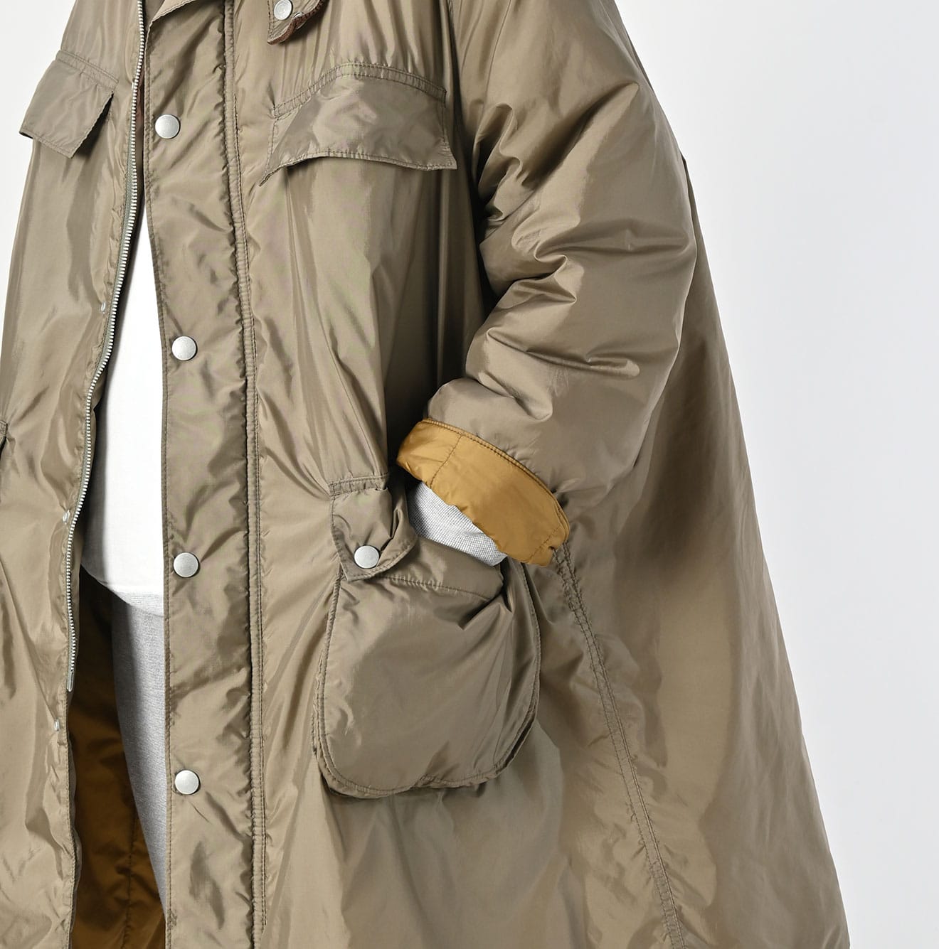 45R Nylon Quilt 908 Hunting Coat - Image 13