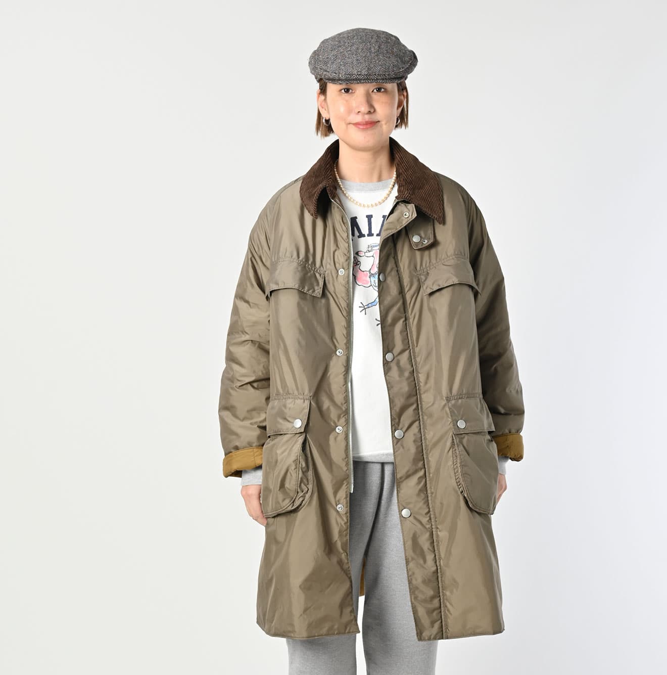 45R Nylon Quilt 908 Hunting Coat