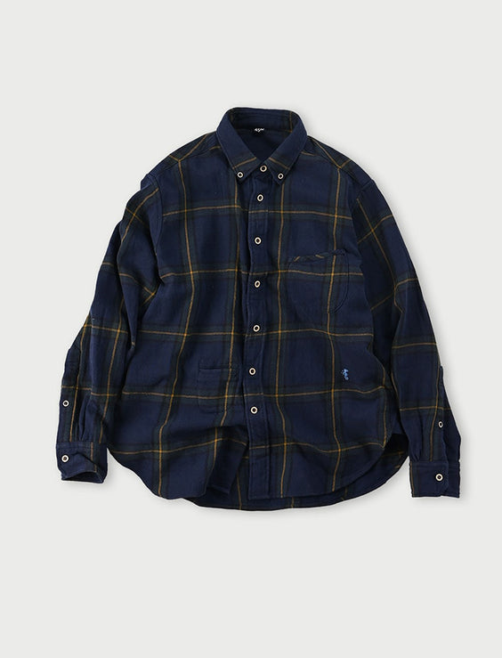 India Flannel 908 Ocean Buttondown Shirt