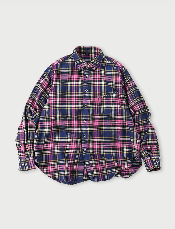 India Flannel 908 Ocean Buttondown Shirt