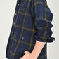 45R India Flannel 908 Ocean Buttondown Shirt