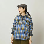 45R India Tartan Check 908 Yama Pullover Shirt