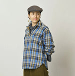 45R India Tartan Check 908 Yama Pullover Shirt