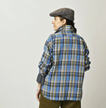 45R India Tartan Check 908 Yama Pullover Shirt