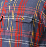 45R India Tartan Check 908 Yama Pullover Shirt