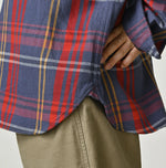 45R India Tartan Check 908 Yama Pullover Shirt
