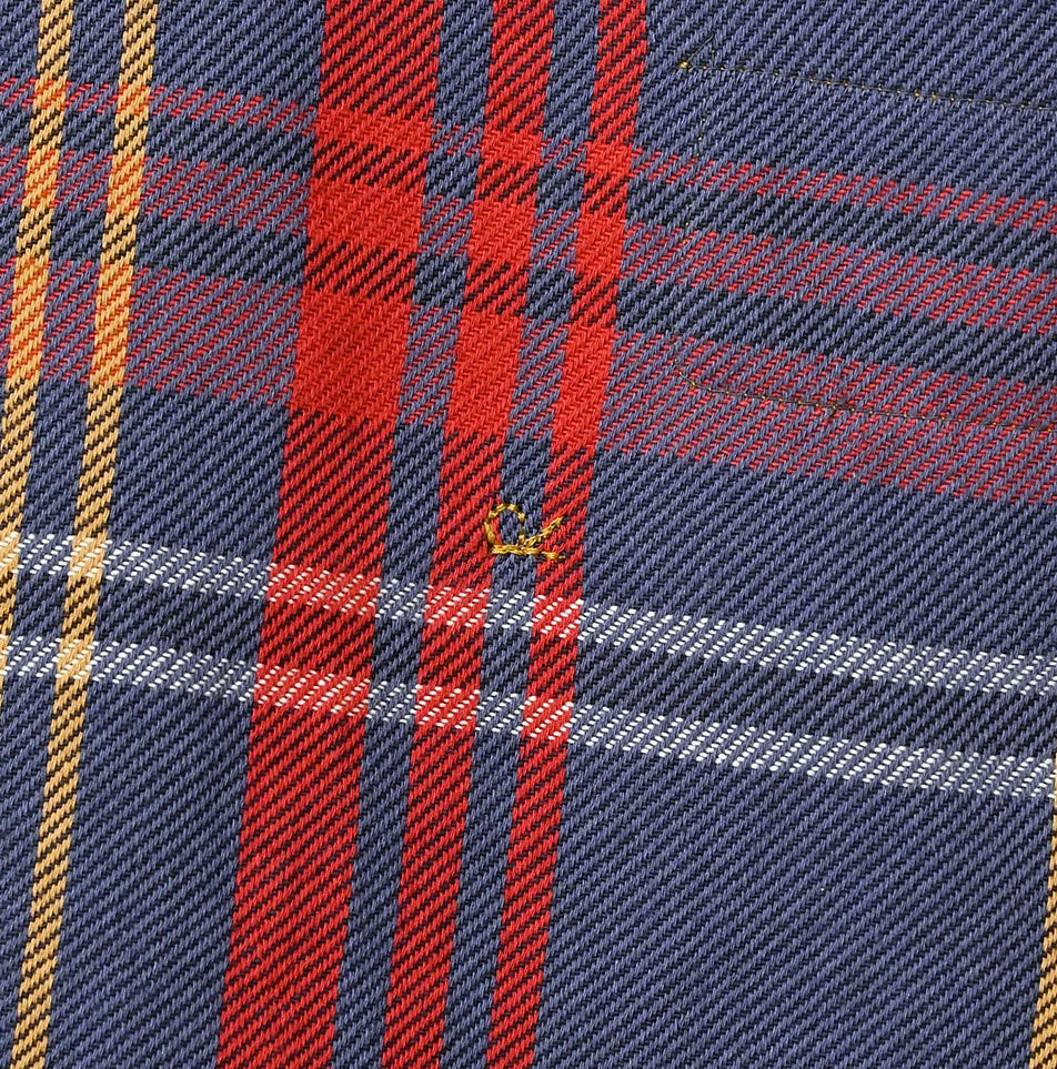 45R India Tartan Check 908 Yama Pullover Shirt - Image 17