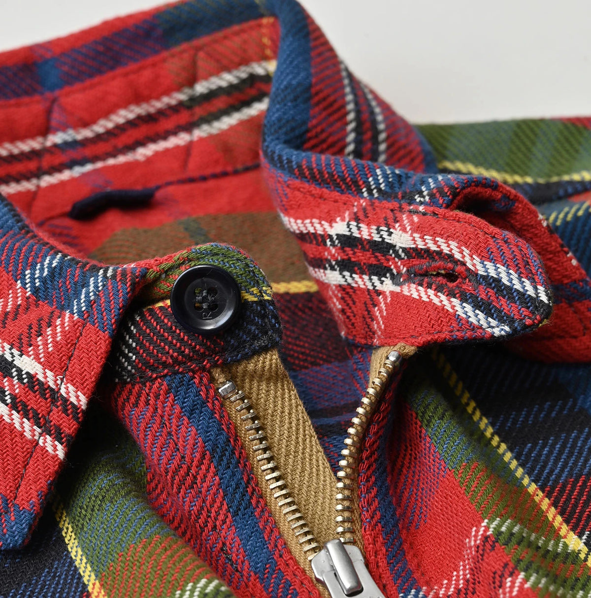 45R India Tartan Check 908 Yama Pullover Shirt