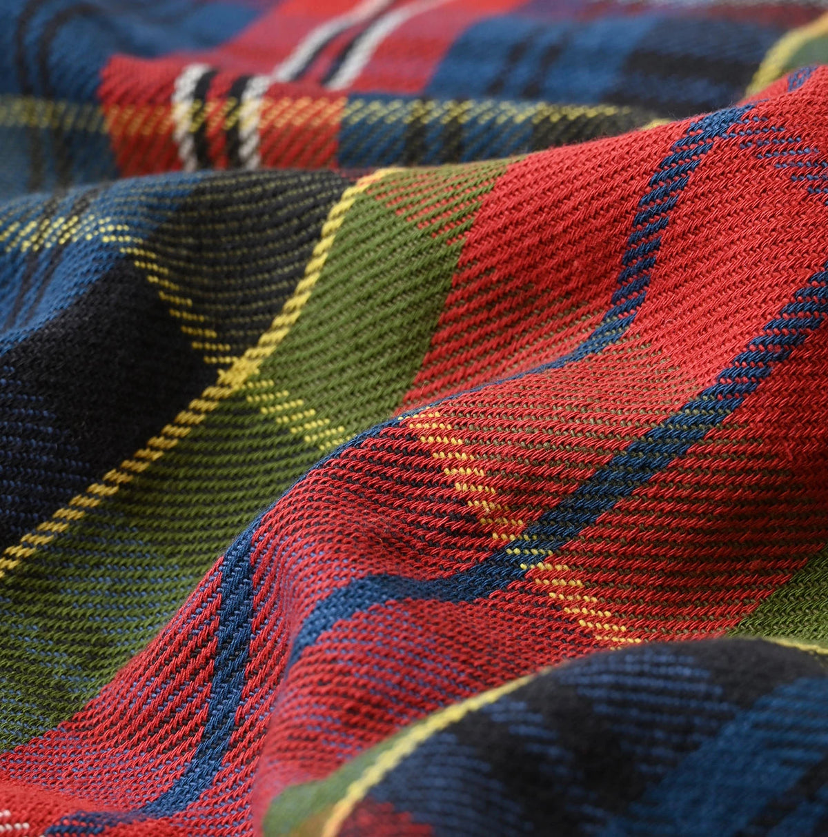 45R India Tartan Check 908 Yama Pullover Shirt
