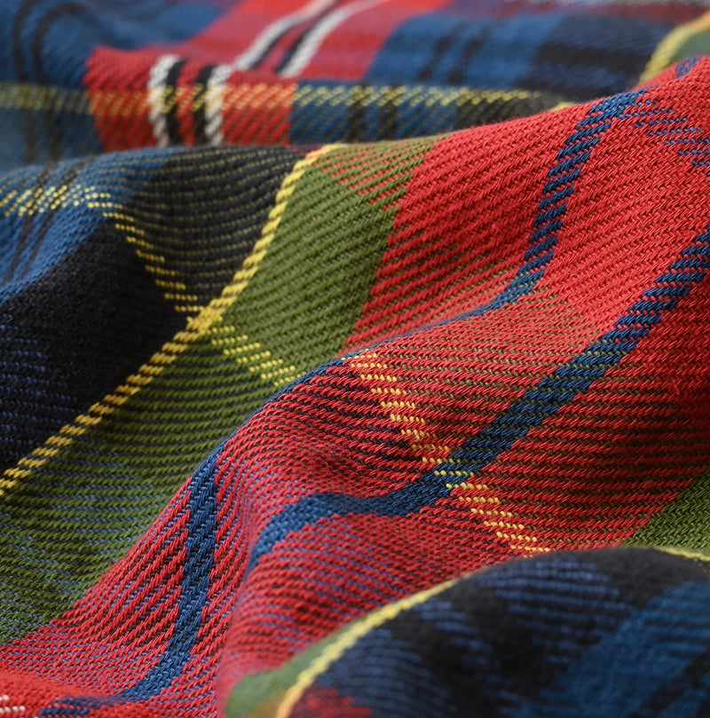 45R India Tartan Check 908 Yama Pullover Shirt - Image 24