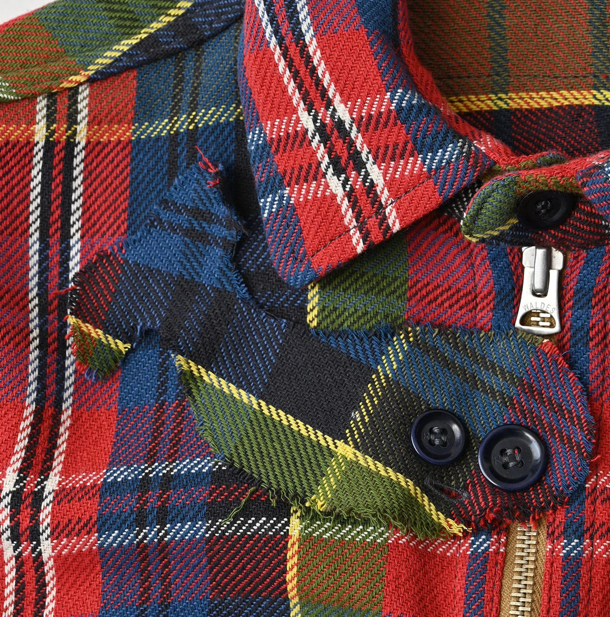 45R India Tartan Check 908 Yama Pullover Shirt