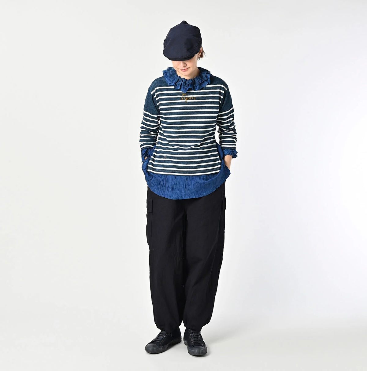 45R Indigo Duck 908 Tent Cargo Pants - Image 2