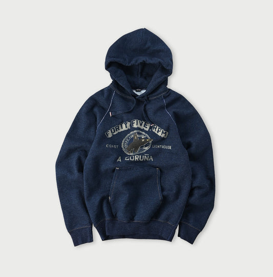 45R Indigo PEPE 908 Hoodie