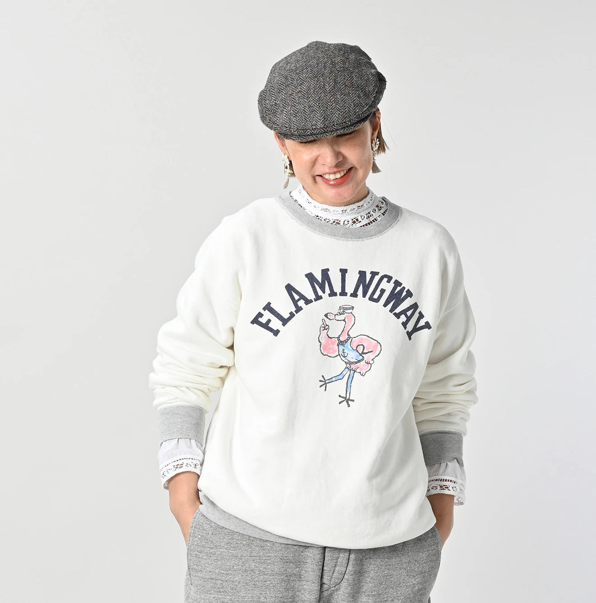 45R Cotton Fleece 908 Ocean Sweat - Image 8