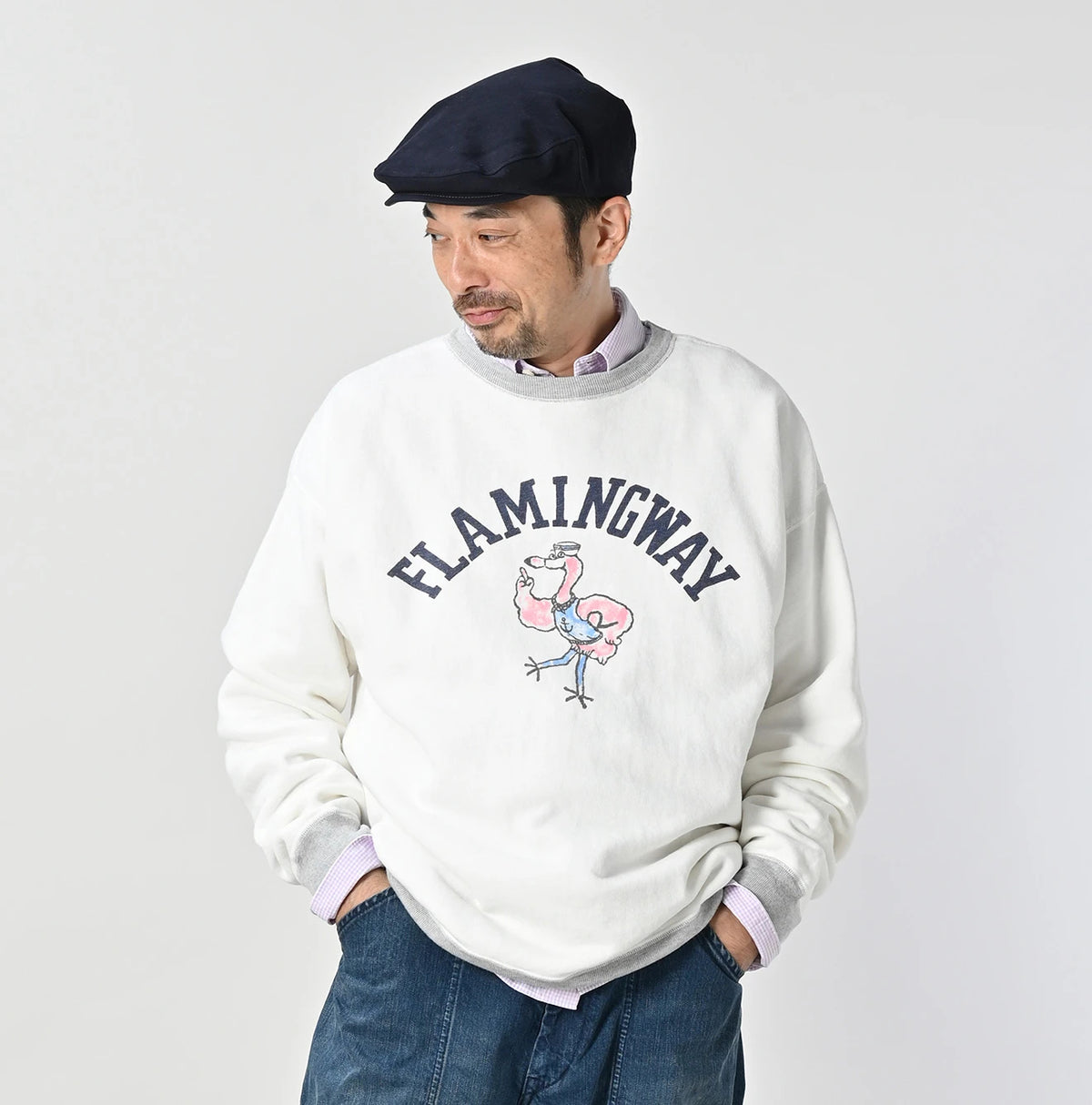 45R Cotton Fleece 908 Ocean Sweat - Image 5