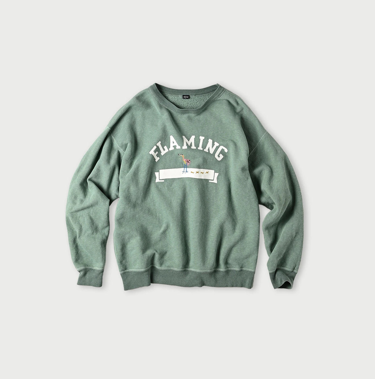 45R Cotton Fleece 908 Ocean Sweat (Green) - Image 1