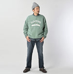 45R Cotton Fleece 908 Ocean Sweat (Green)