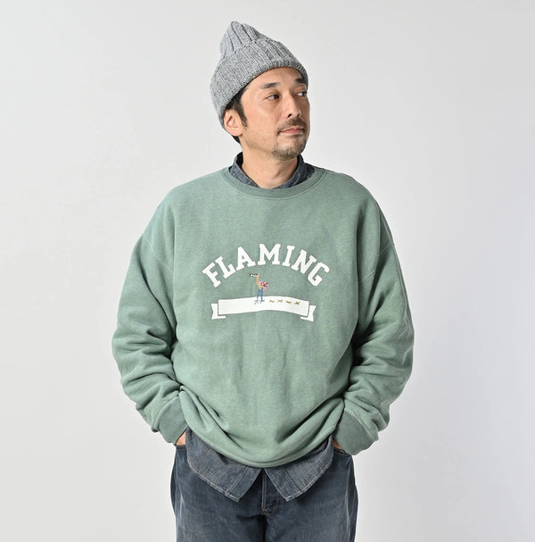 45R Cotton Fleece 908 Ocean Sweat (Green)
