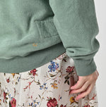 45R Cotton Fleece 908 Ocean Sweat (Green)