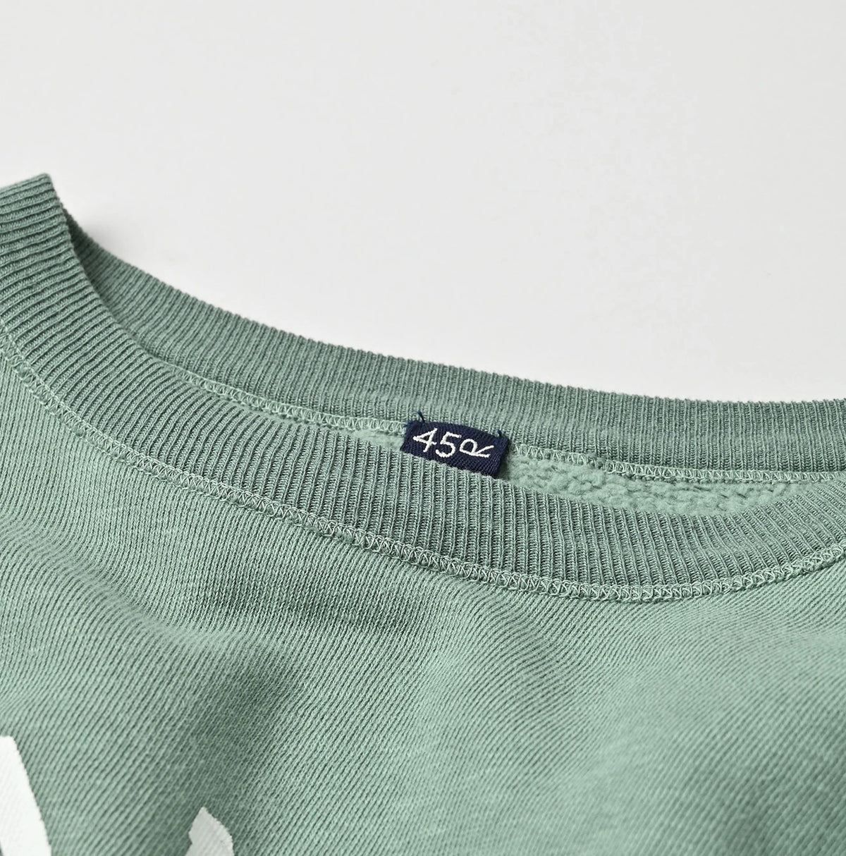 45R Cotton Fleece 908 Ocean Sweat (Green)