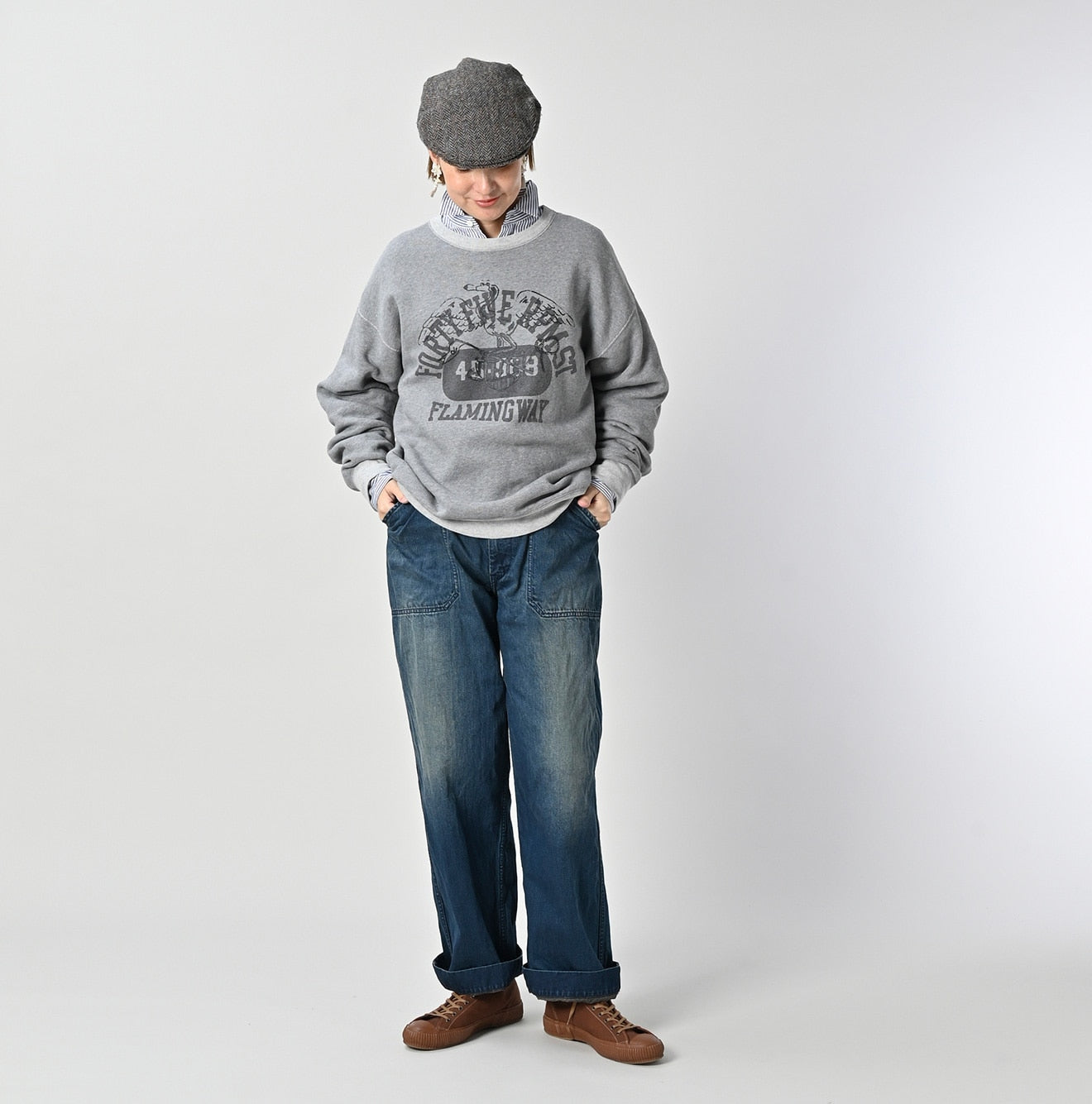 45R Cotton Fleece 908 Hoodie (Top-dyed)