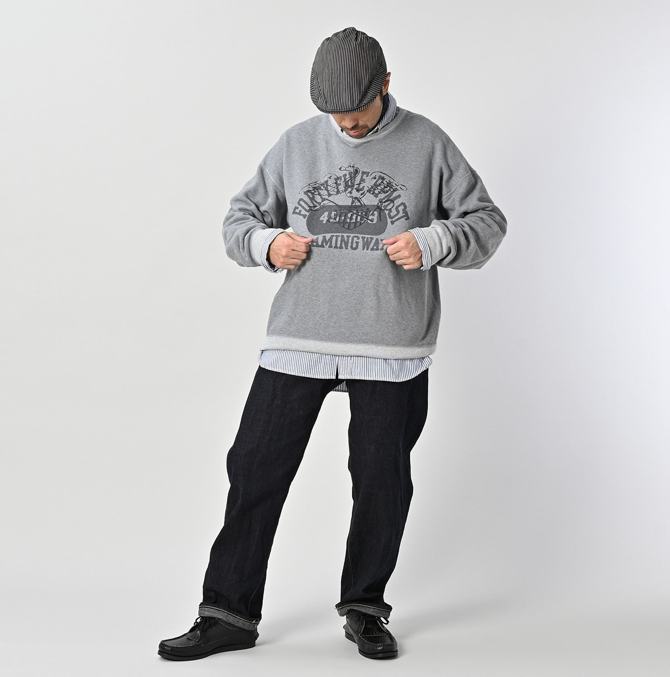 45R Cotton Fleece 908 Hoodie (Top-dyed)