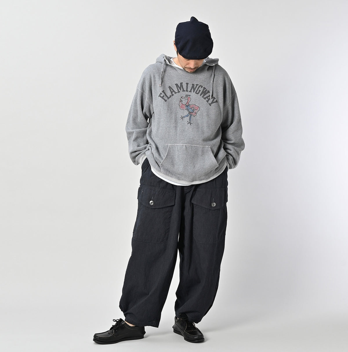 45R Cotton Fleece 908 Hoodie (Top-dyed)
