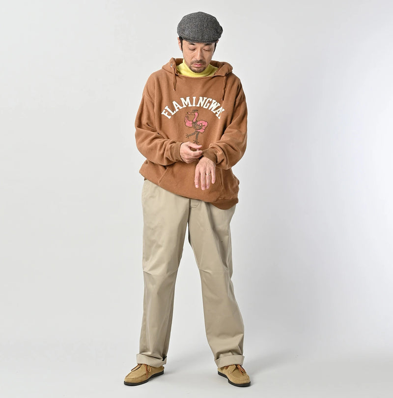 45R Cotton Fleece 908 Ocean Hoodie (Camel) - Image 3