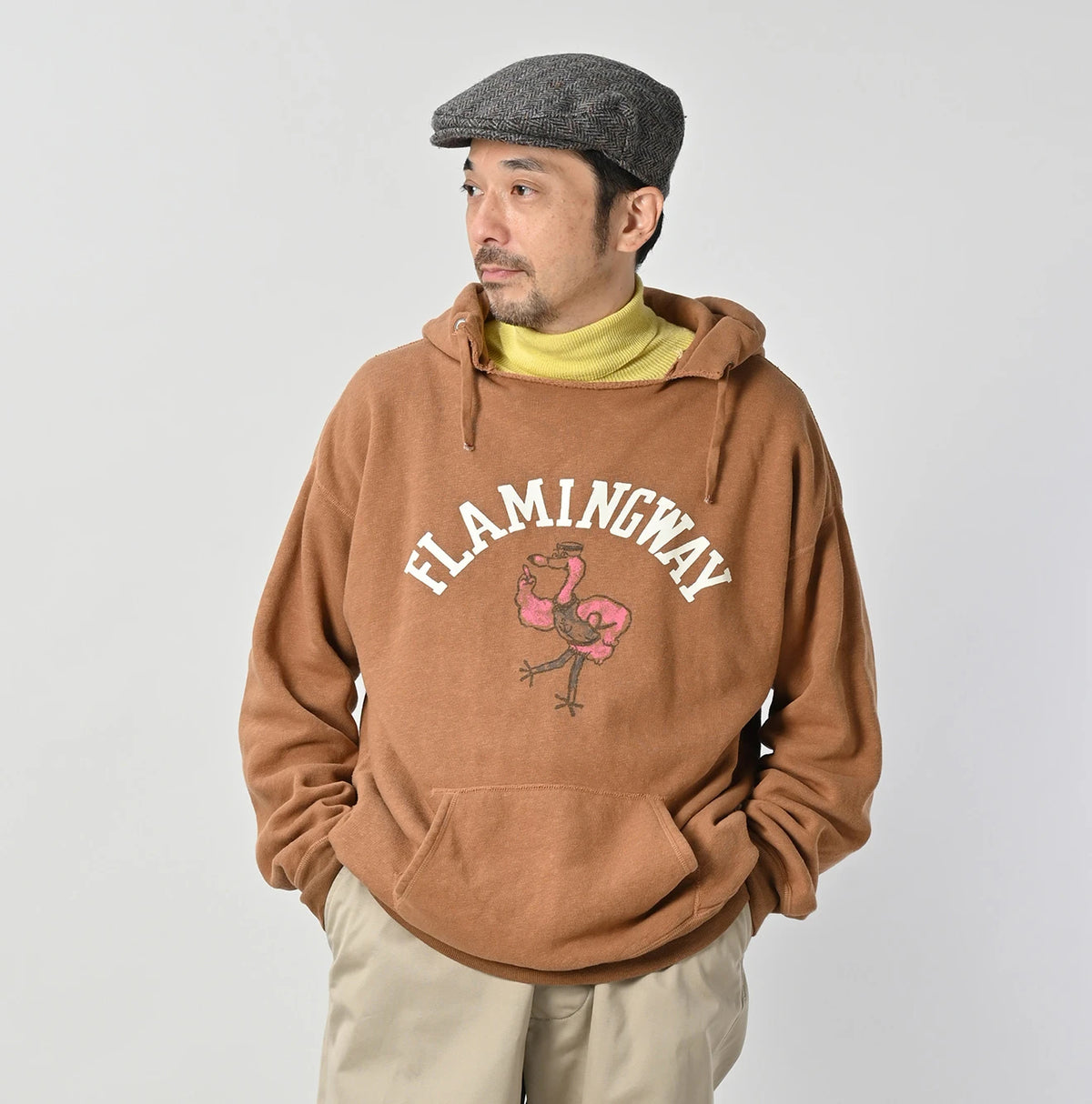 45R Cotton Fleece 908 Ocean Hoodie (Camel)