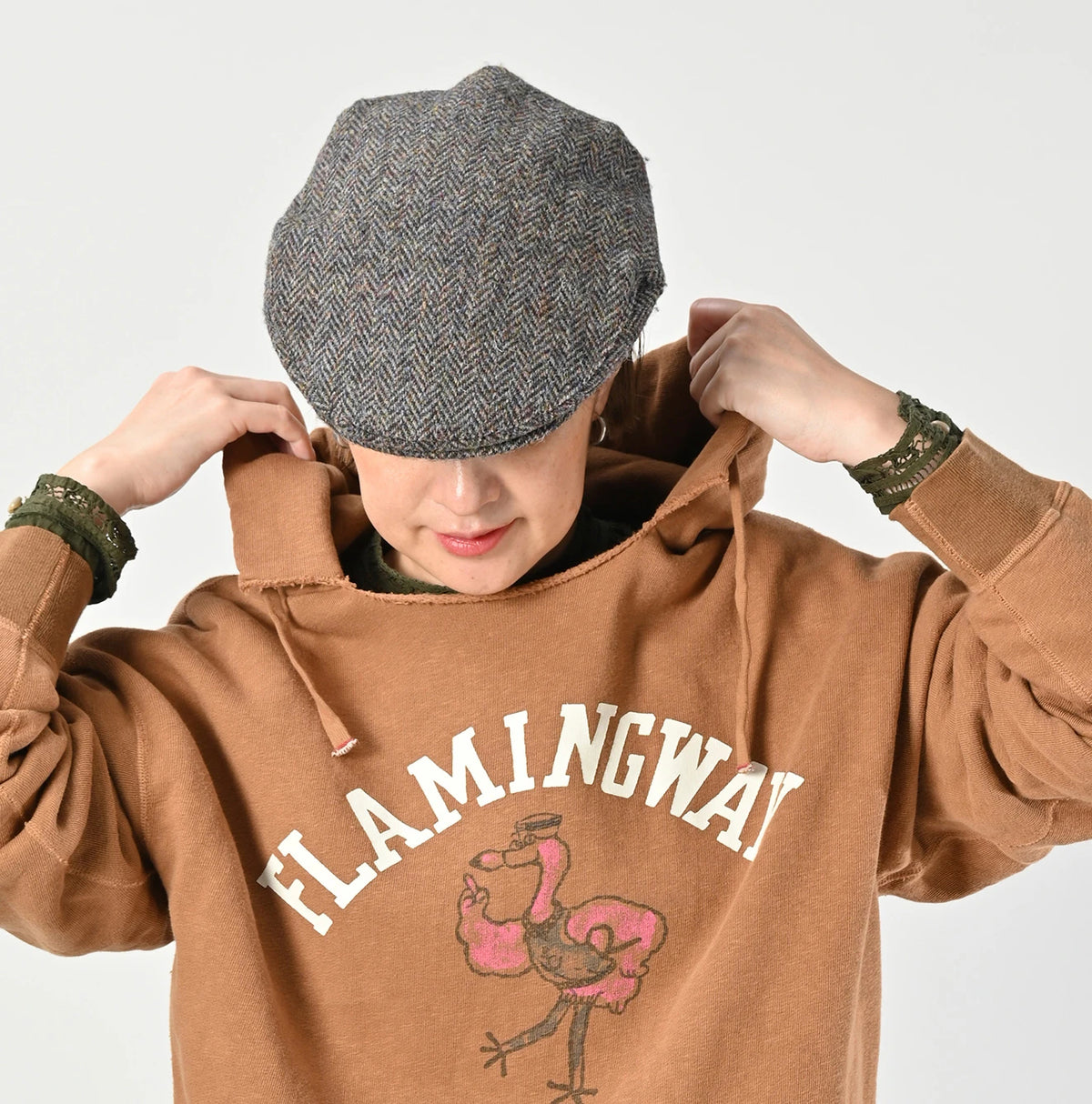 45R Cotton Fleece 908 Ocean Hoodie (Camel)