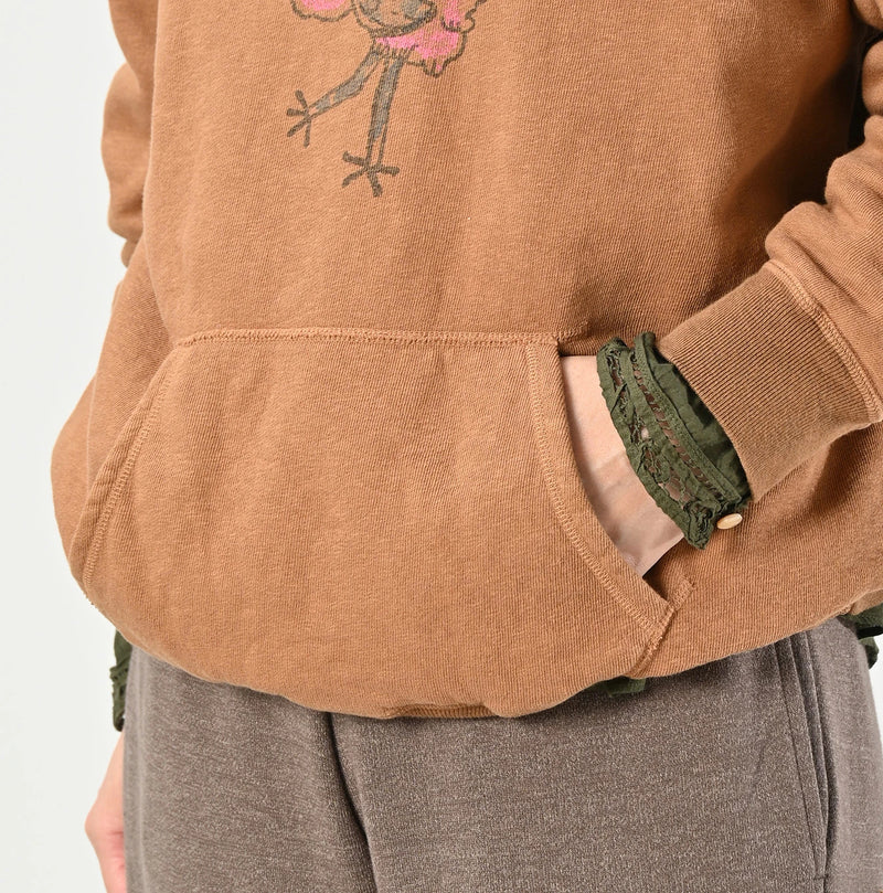 45R Cotton Fleece 908 Ocean Hoodie (Camel) - Image 11