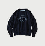 45R Indigo Cotton Fleece 908 Logo Sweatshirt