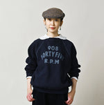 45R Indigo Cotton Fleece 908 Logo Sweatshirt