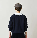 45R Indigo Cotton Fleece 908 Logo Sweatshirt