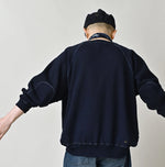 45R Indigo Cotton Fleece 908 Logo Sweatshirt