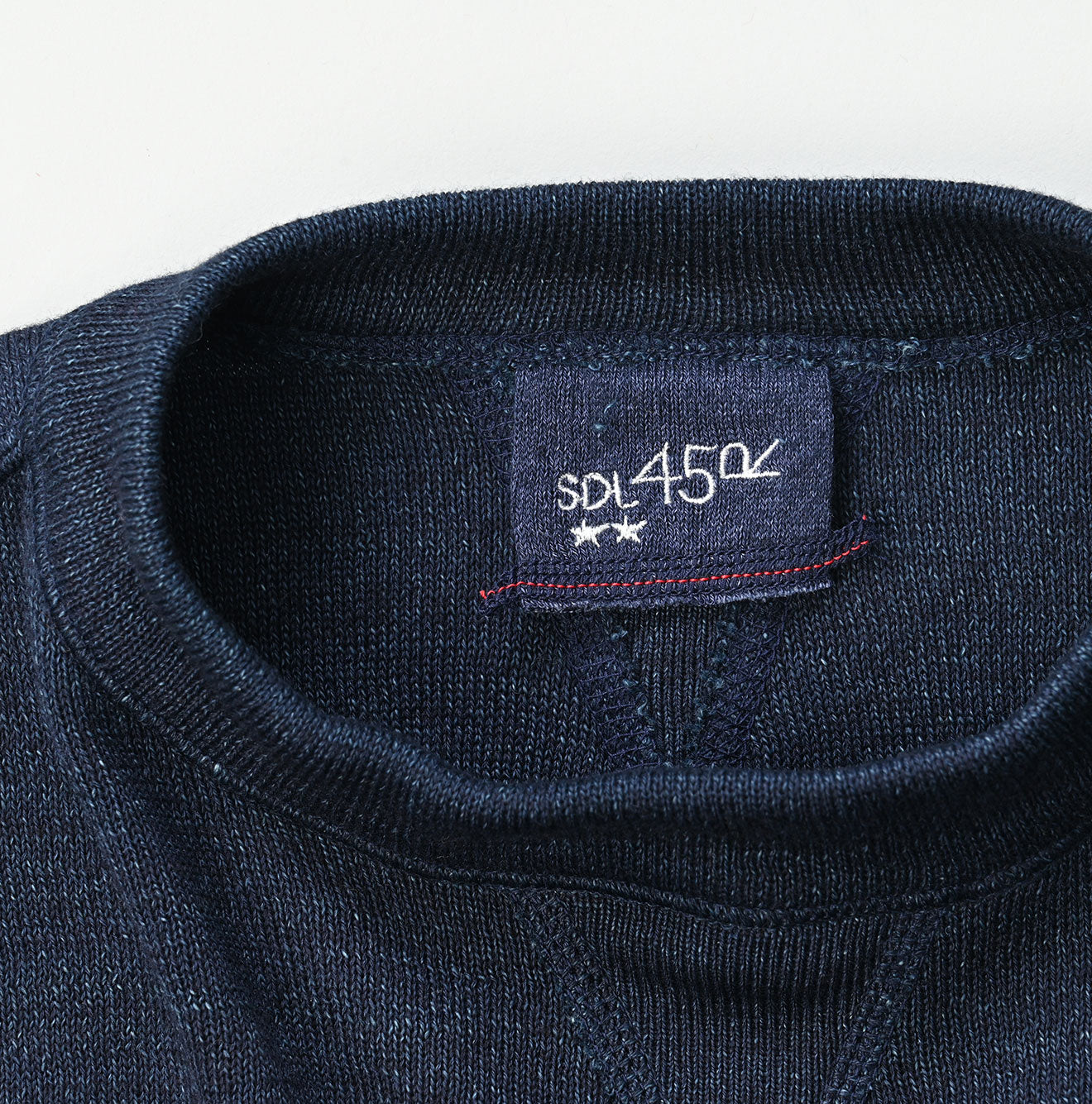 45R Indigo Smooth Knit 908 Sweat Top