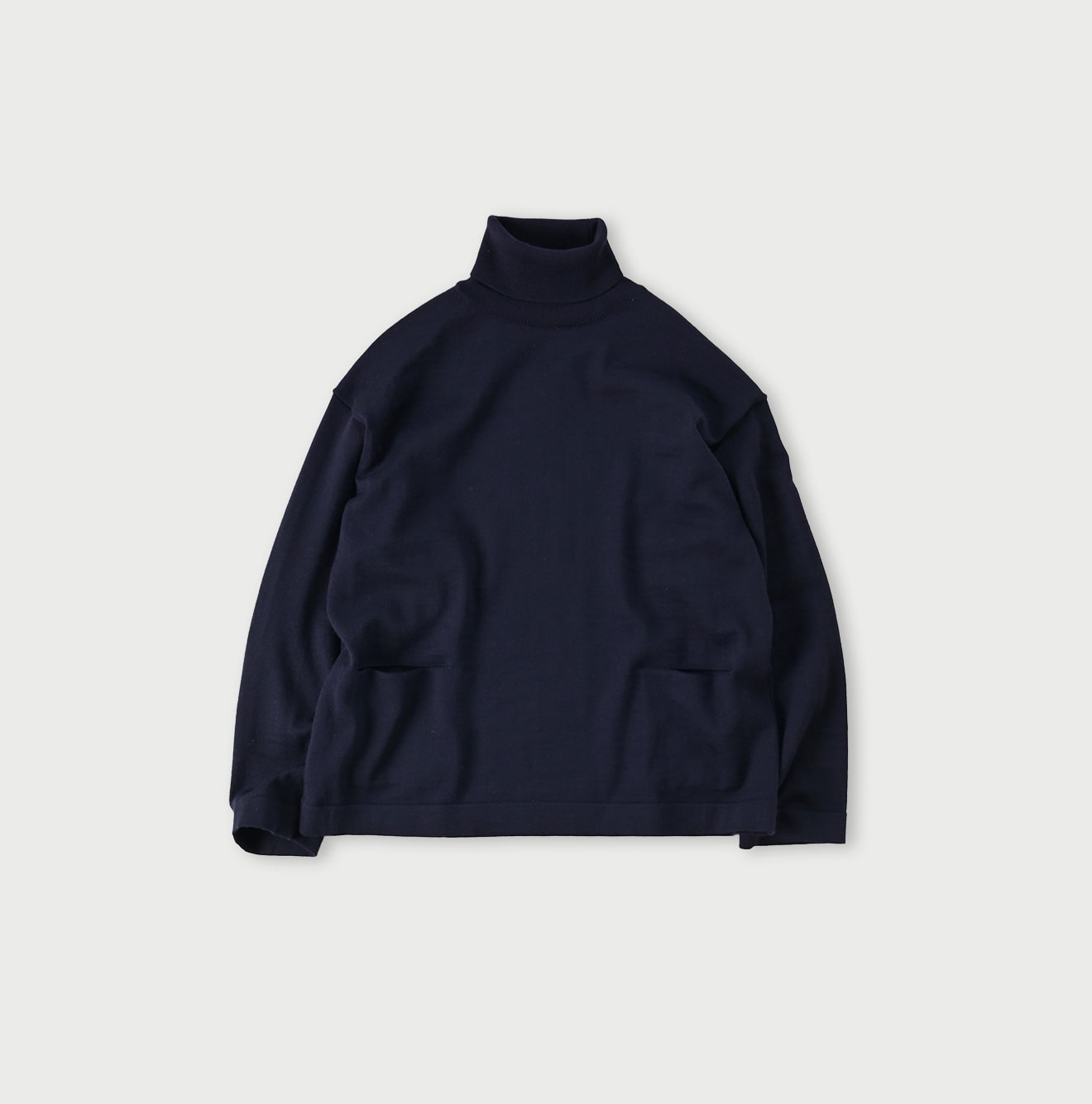 45R U.S Wool Knit-sewn 908 Uma-turtleneck