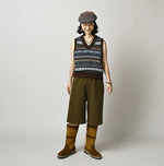 45R Fair Isle 908 Jacquard Vest