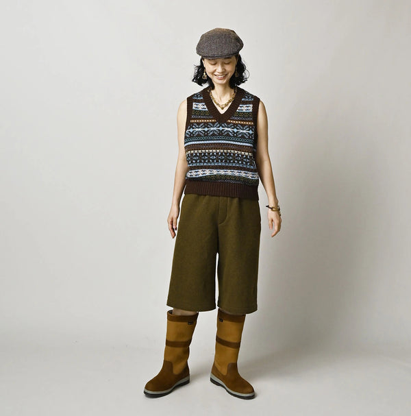 45R Fair Isle 908 Jacquard Vest