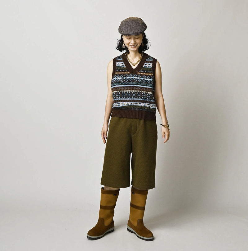 45R Fair Isle 908 Jacquard Vest - Image 4